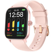 Amzhero Fitness Smart Watch for Women Men 24/7 Heart Rate Blood Oxygen Stress and Sleep Tracker100 Sports Modes 5ATM Waterproof Activity Trackers and Smart Watches