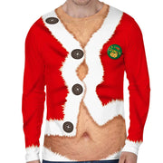 2023 Christmas Digital Print Funny Couple Hoodies