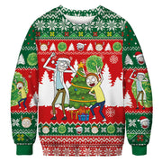 2023 Christmas Digital Print Funny Couple Hoodies