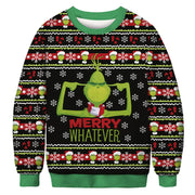 2023 Christmas Digital Print Funny Couple Hoodies