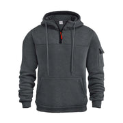 SHAOBGE Early Deals 2024 Camo Hoodie Men Hoodies For Men Y2K MenS Hoodies Quarter Zip Pullover Vintage Workout Running Active Hoodies With Pockets Sweatshirt 1-Dark Gray Xx-Large