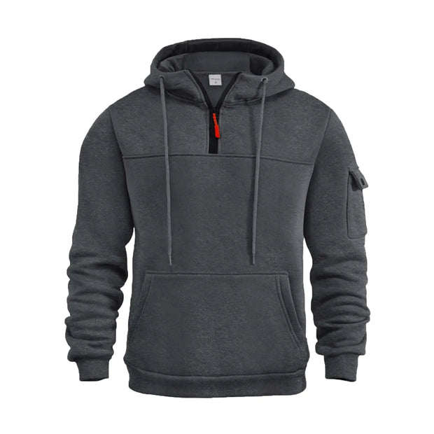 SHAOBGE Early Deals 2024 Camo Hoodie Men Hoodies For Men Y2K MenS Hoodies Quarter Zip Pullover Vintage Workout Running Active Hoodies With Pockets Sweatshirt 1-Dark Gray Xx-Large